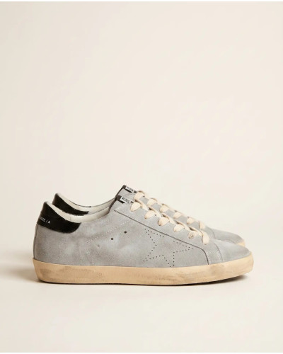 Mens Super-Star Suede Blue