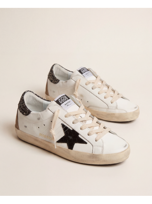 Super Star Croco-print star