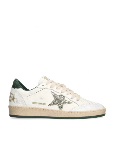 Ball Star in Green Heel With Gold Star