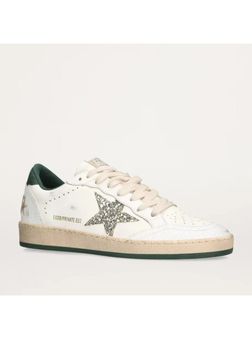 Ball Star in Green Heel With Gold Star