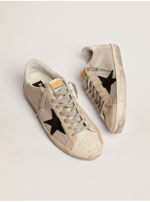 Mens Super-Star in leather
