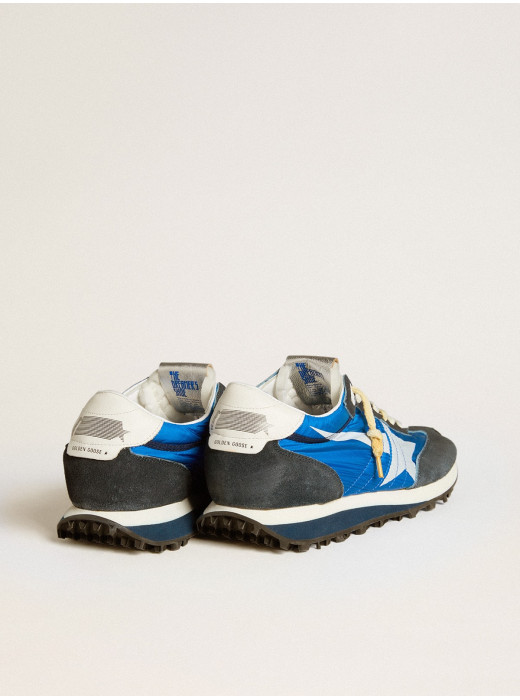 Mens Marathon with blue nylon upper and white star
