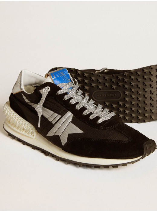 Mens Marathon with black ripstop nylon upper and silver star