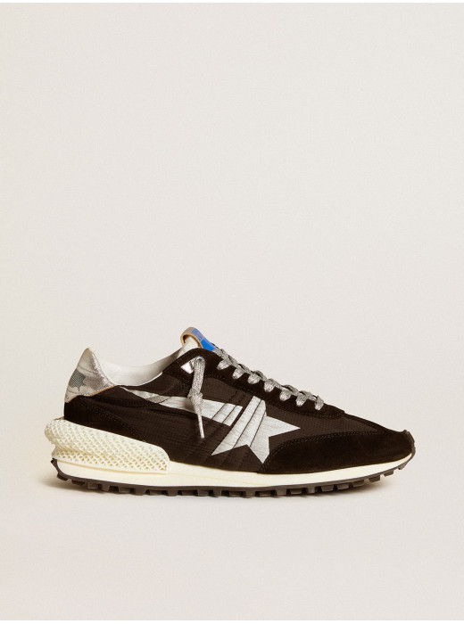 Mens Marathon with black ripstop nylon upper and silver star