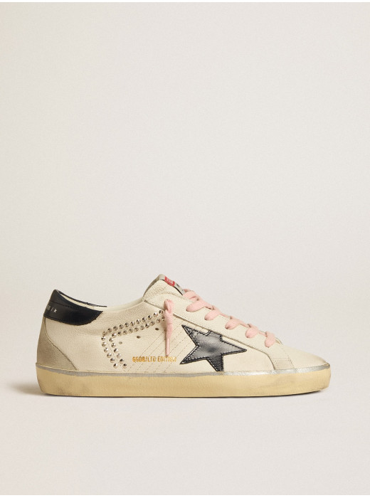 Super-Star LTD with blue leather star and decorative studs