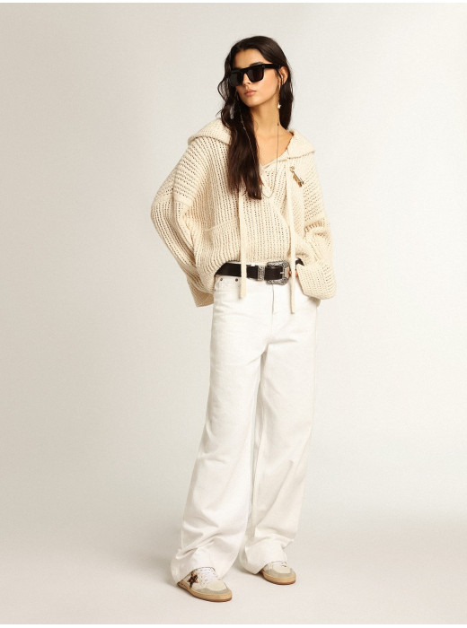 Ball Star with leopard print pony skin star and black heel tab