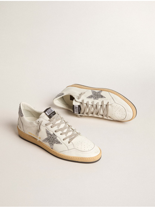 Ball Star Wishes in nappa leather with glitter star and heel tab
