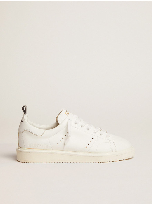 Starter sneakers in total white leather