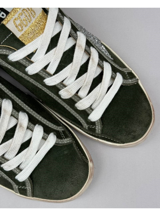 Super Star Suede Green