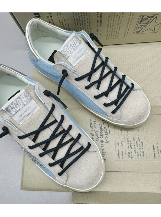 Super Star Suede Sky Blue