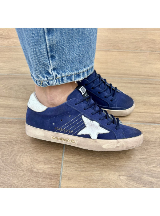 Super Star Suede Blue