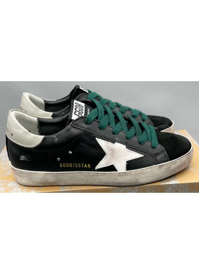 Super Star Black-green laces