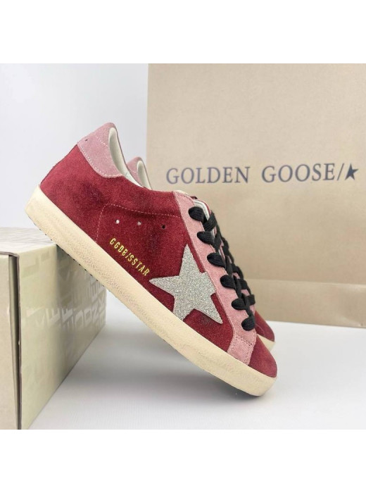 Super Star Suede Burgundy