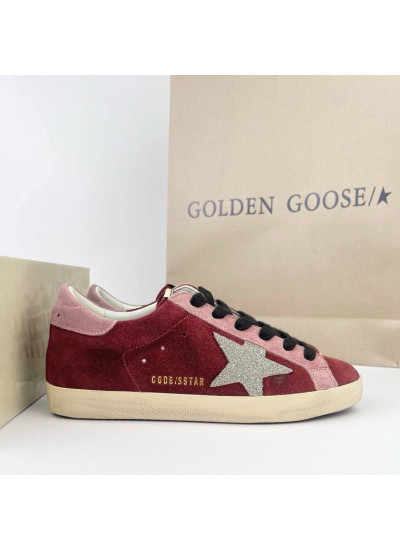 Super Star Suede Burgundy