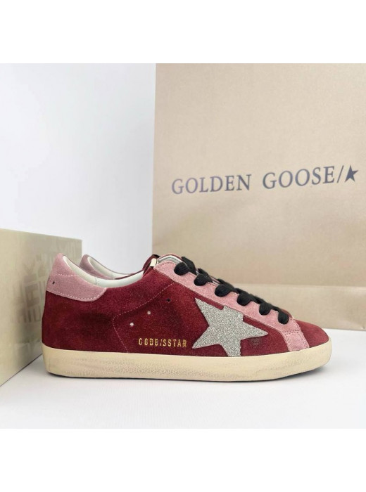 Super Star Suede Burgundy