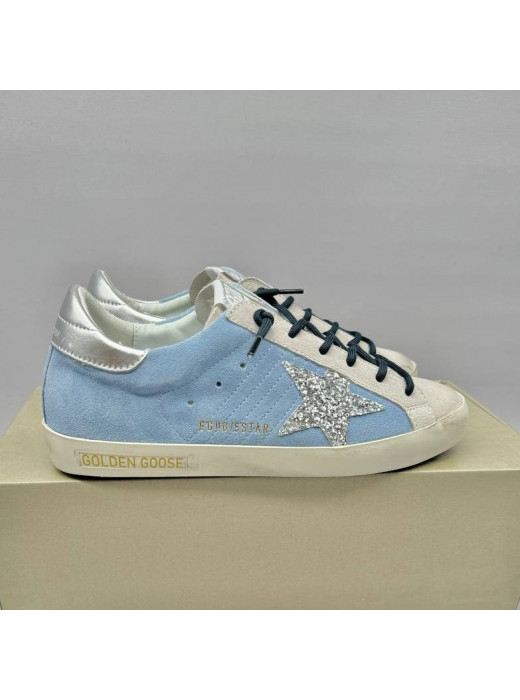 Super Star Suede Sky Blue