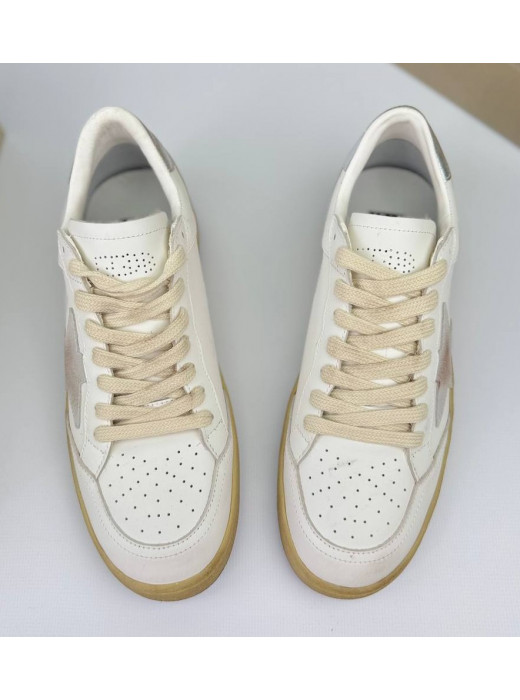 Ball Star Silver heel tab