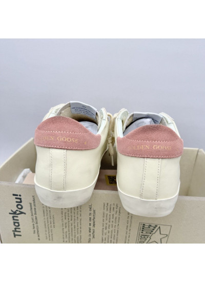 Super Star Beige silver glitter star