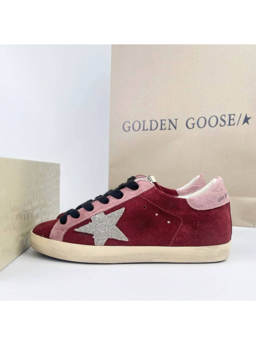 Super Star Suede Burgundy