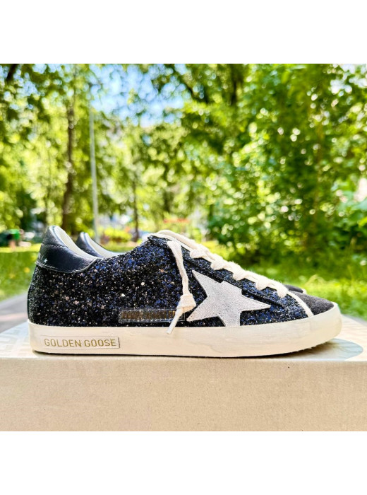 Super Star Glitter Black
