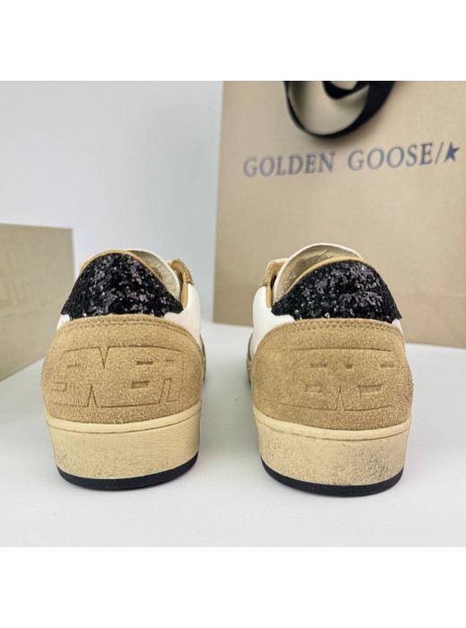 Ball Star Black glitter star