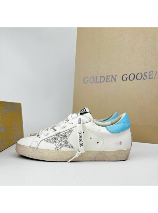 Super Star Blue heel tab