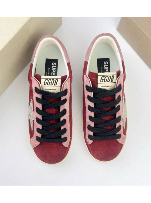 Super Star Suede Burgundy