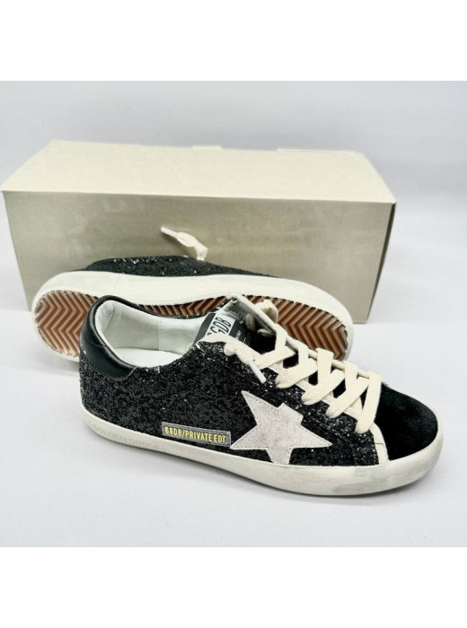 Super Star Glitter Black