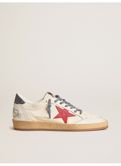 Ball Star LTD with red star and lizard-print leather heel tab