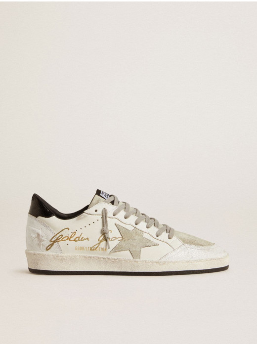 Men’s Ball Star LTD with suede star and textured leather heel tab