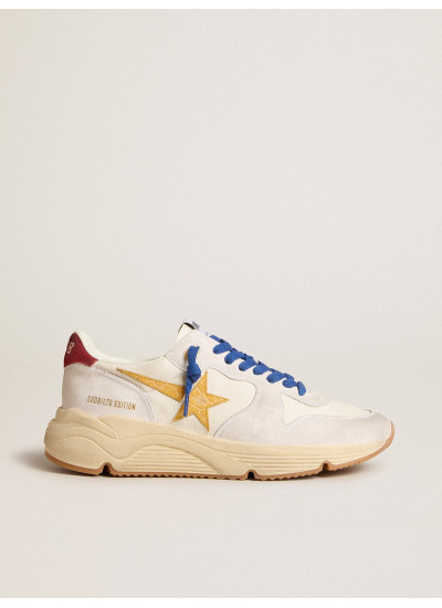 Running Sole LTD in nappa with leather star and suede heel tab