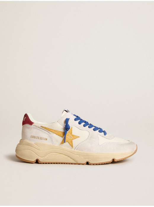 Running Sole LTD in nappa with leather star and suede heel tab