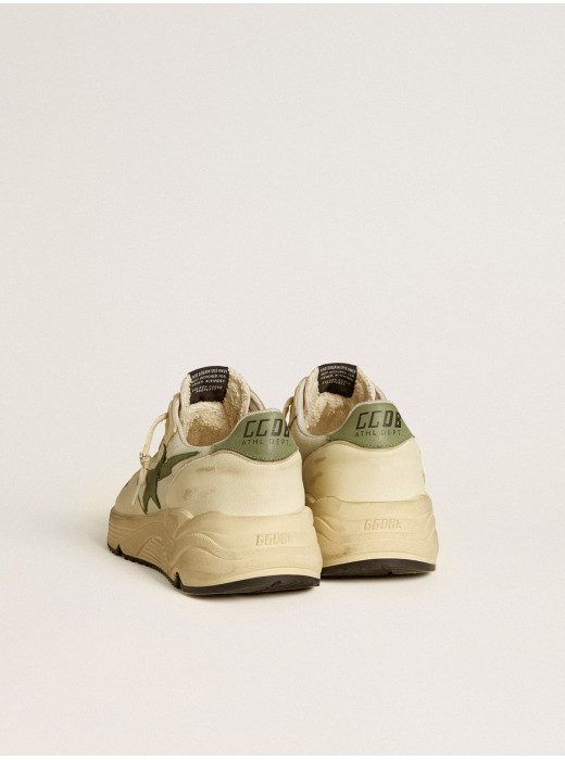 Men’s Running Sole LTD in nylon and nappa with nubuck star and heel tab