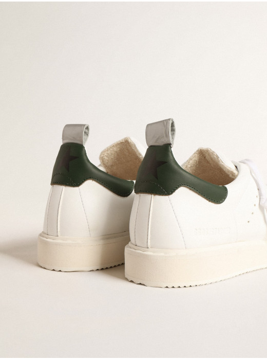 Bio-based Starter with green leather heel tab