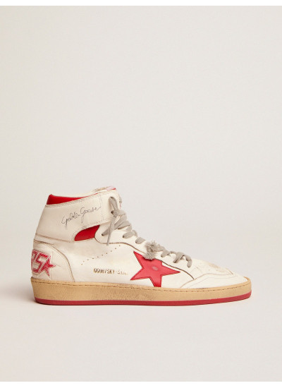 Men's Sky-Star with signature on the ankle and red inserts