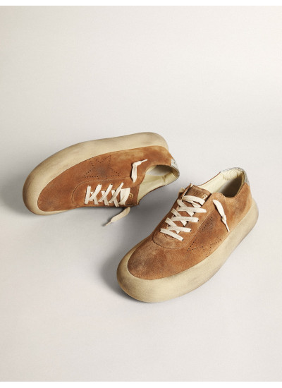 Men's Space-Star in tobacco-colored suede