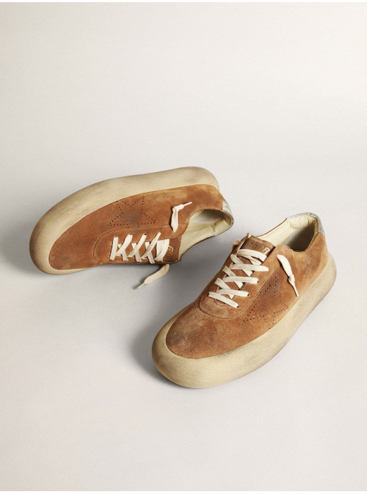 Men's Space-Star in tobacco-colored suede