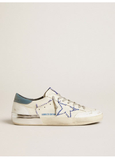 Men’s Super-Star LTD in nappa with embroidered star and leather heel tab