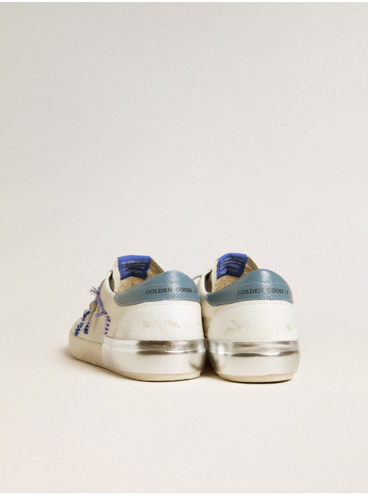 Men’s Super-Star LTD in nappa with embroidered star and leather heel tab