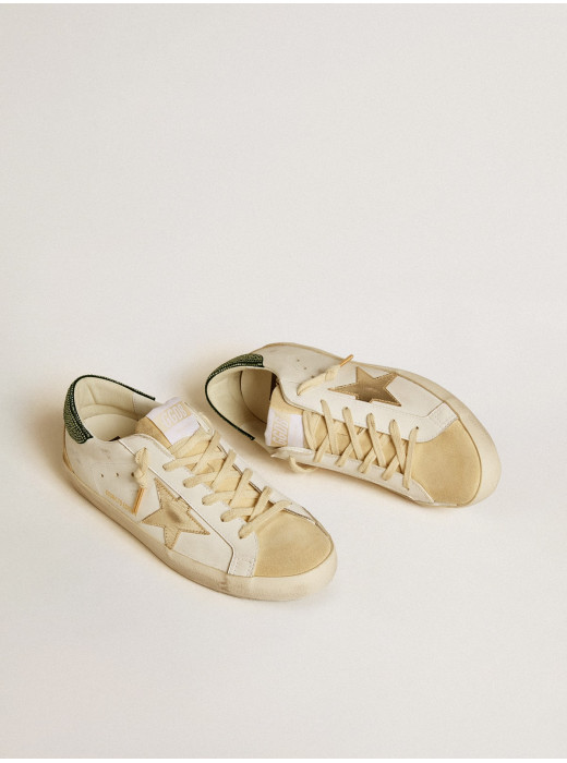 Women’s Super-Star LTD with leather star and Swarovski crystal heel tab