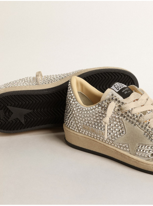 Women’s Ball Star LTD with Swarovski crystals and gray suede star