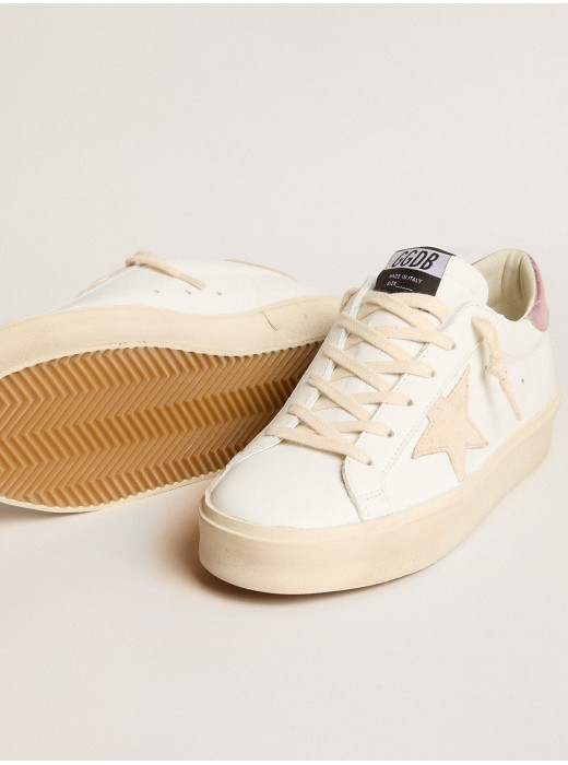 Women's Hi Star LTD with pearl suede star and metallic leather heel tab