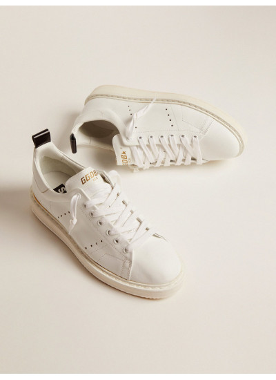 Starter sneakers in total white leather