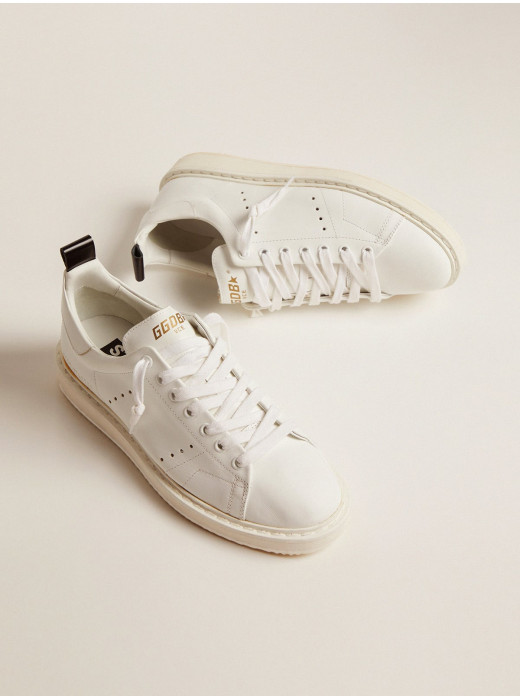 Starter sneakers in total white leather