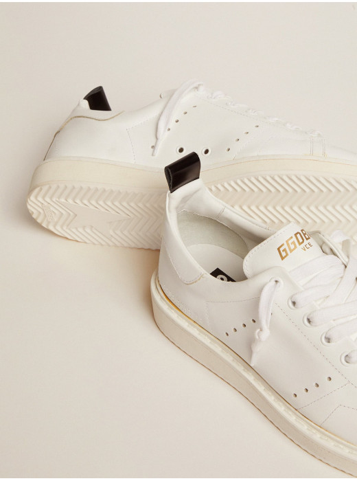 Starter sneakers in total white leather