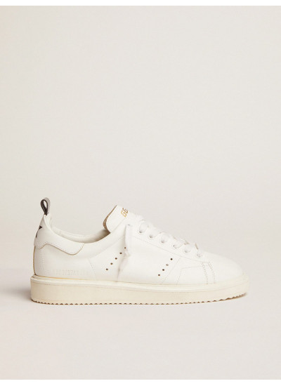 Starter sneakers in total white leather