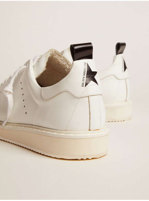 Starter sneakers in total white leather