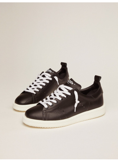 Starter sneakers in total black leather