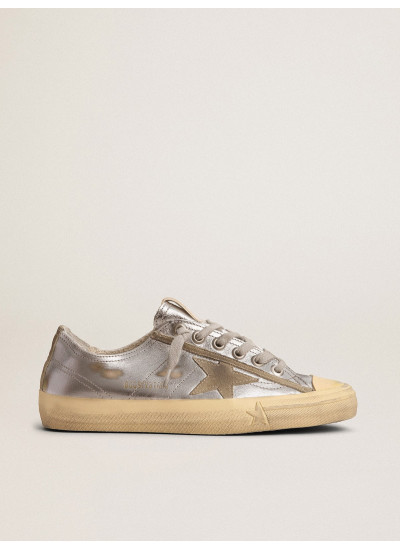 Women's V-Star LTD in silver laminated leather