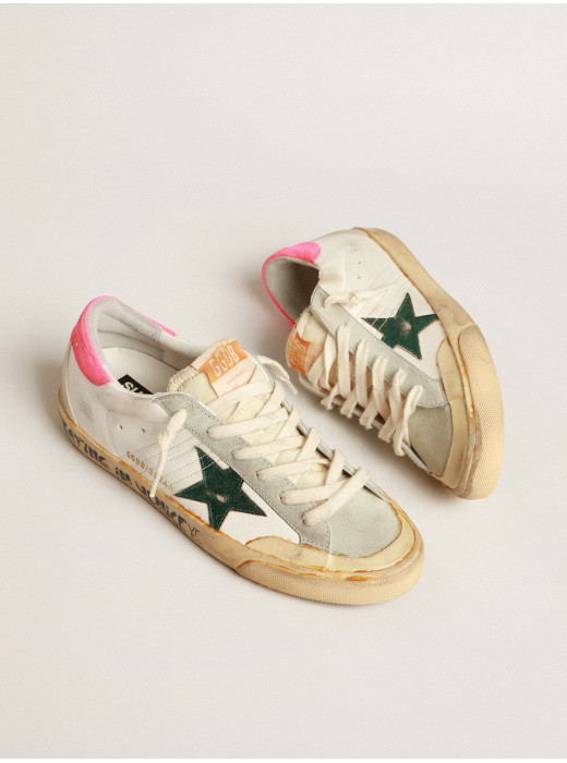 Super-Star Penstar with green star and fluorescent lobster heel tab